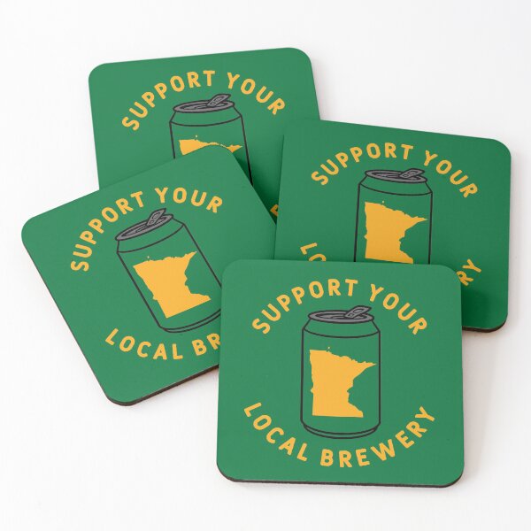 Item preview, Support Your Local Brewery Minnesota designed and sold by fearcity.