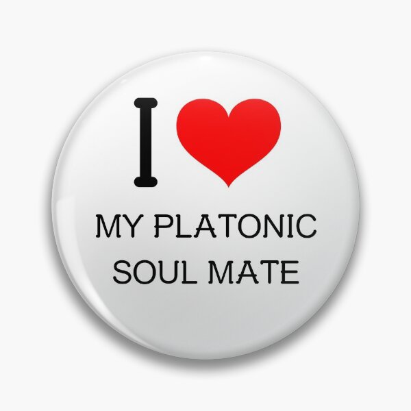 Item preview, I Heart My Platonic Soul Mate designed and sold by JoyofFriendship.