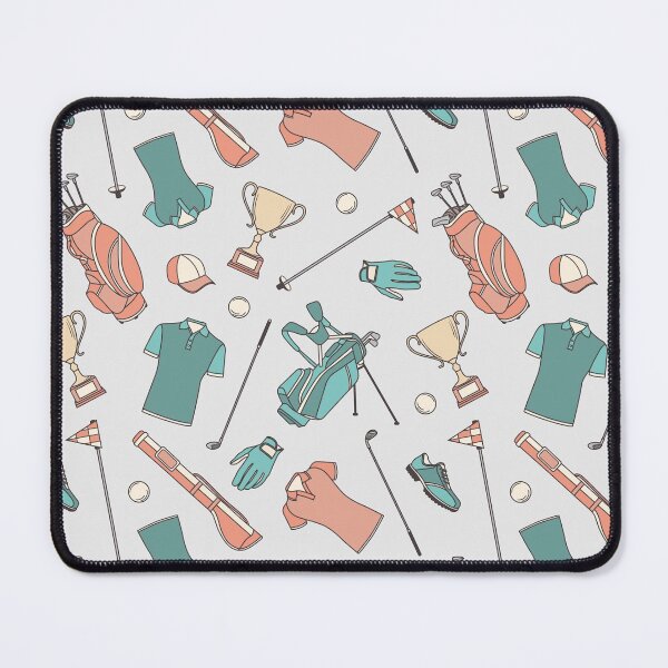Item preview, Golf Colorful Seamless Pattern designed and sold by LittleFunky79.