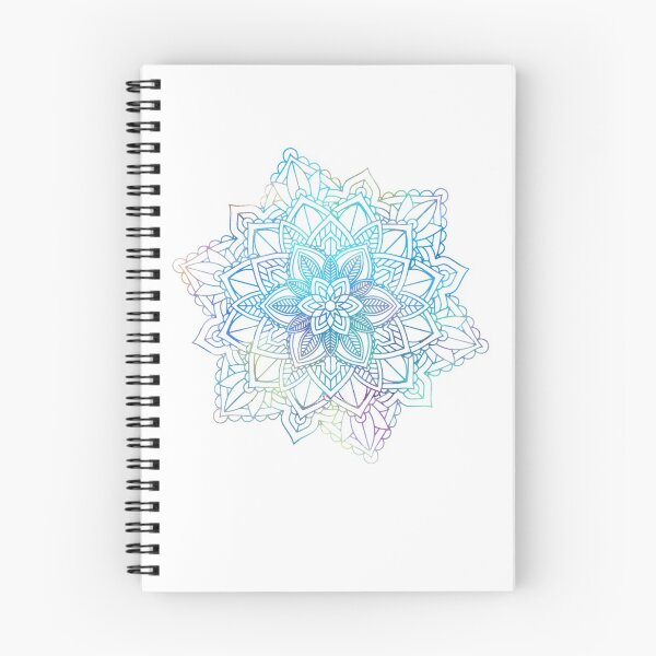 Item preview, Watercolor Mandala Sacred Fractal Geometry Art Good Vibe designed and sold by GundulaKopp.
