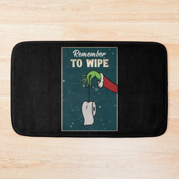 Item preview, Remember To Wipe Bathroom Wall Decor Poster Gift - Remember To Wipe Toilet Paper designed and sold by WoleArt.