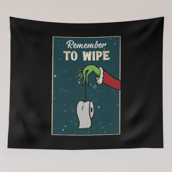 Item preview, Remember To Wipe Bathroom Wall Decor Poster Gift - Remember To Wipe Toilet Paper designed and sold by WoleArt.