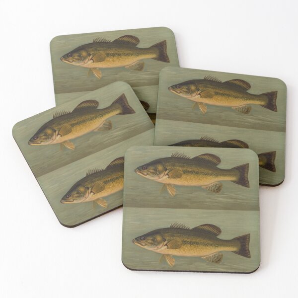 Item preview, Large Mouthed Bass by John L. Petrie designed and sold by badmemes.