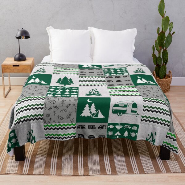 Item preview, Camping Line Plaid designed and sold by LittleFunky79.