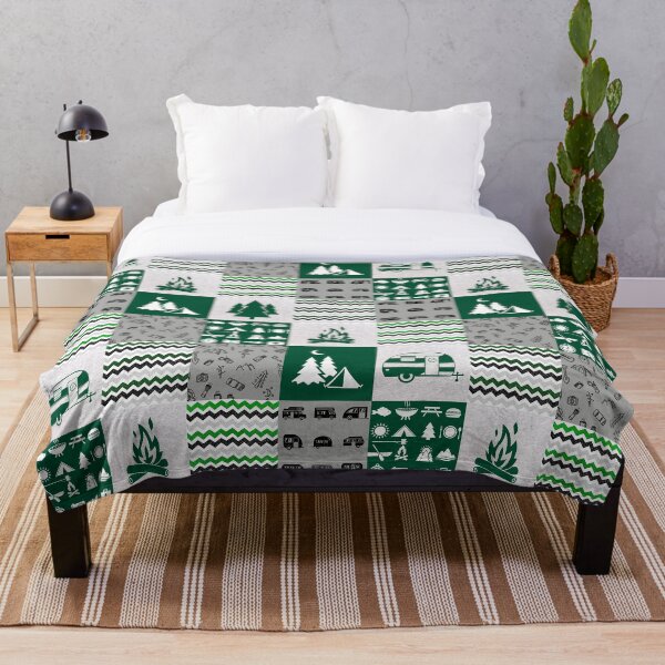Item preview, Camping Line Plaid designed and sold by LittleFunky79.
