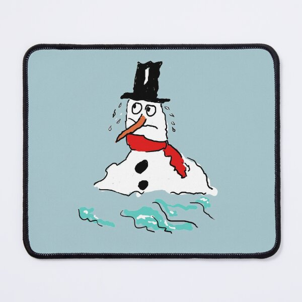 Melting Snowman Sticker for Sale by Ian Coppack