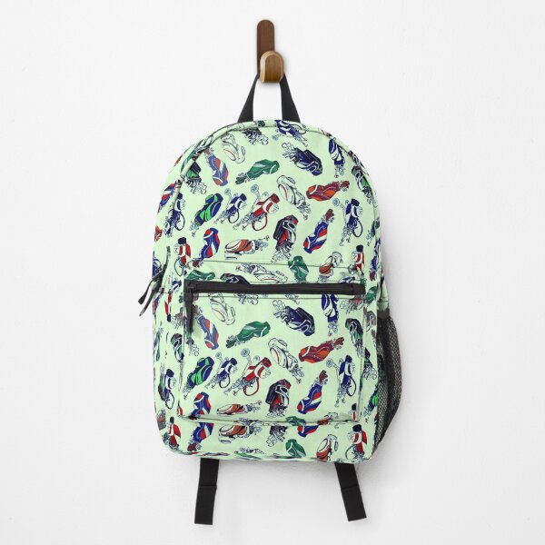 Item preview, Golf Bags On Light Green designed and sold by LittleFunky79.