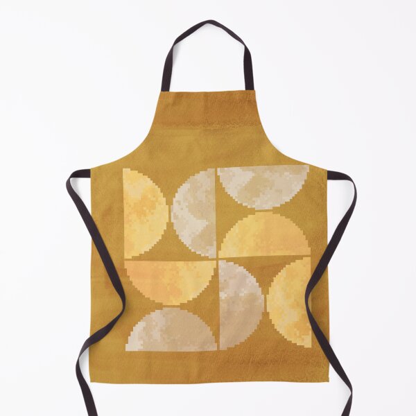Item preview, Rust mid century modern shapes, pixel art designed and sold by WhalesWay.