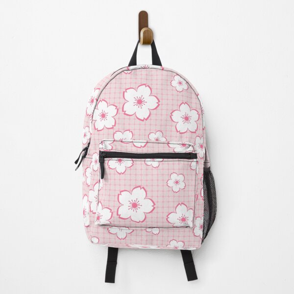 Item preview, Sakura - white on pink checker designed and sold by Sarinilli.
