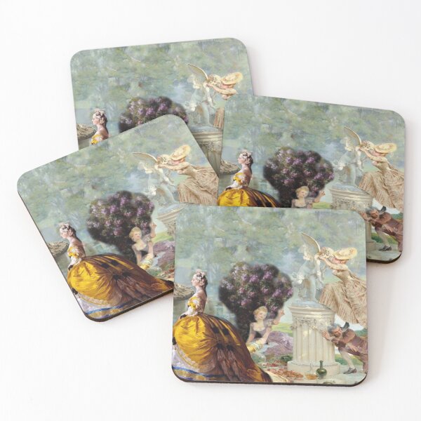 Item preview, Renaissance garden scene  designed and sold by The Noir Arts.