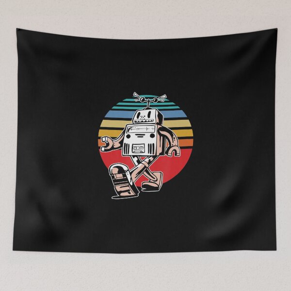Item preview, Cute Retro Robot Fan Robotics Science Student Robot Lover designed and sold by AdeleSchindler.