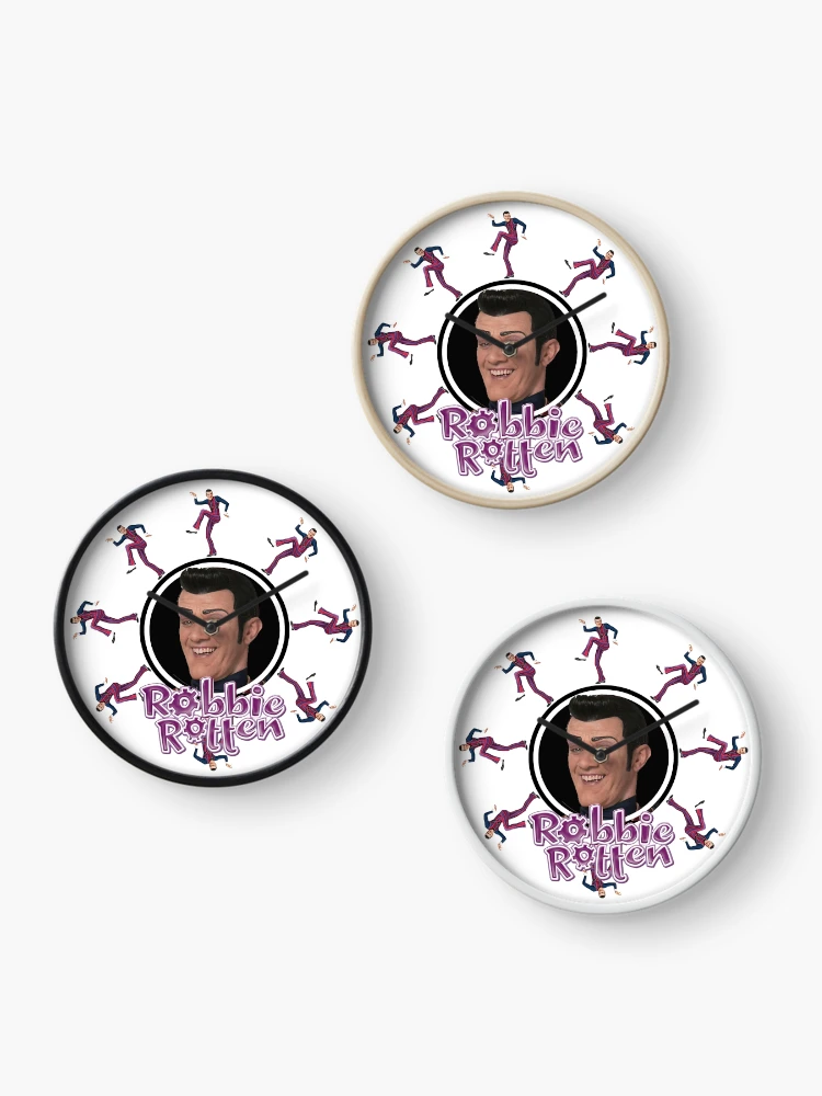 Thumbnail 3 of 4, Clock, Robbie Rotten designed and sold by violenxe.