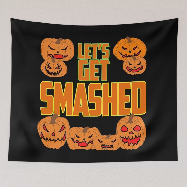 Item preview, Let's get Smashed - Pumpkins designed and sold by HolidayGems.