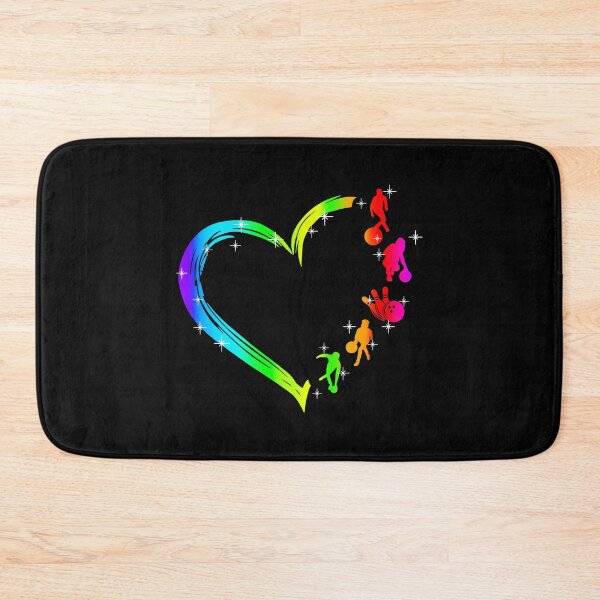Item preview, Gradient Heart Bowling designed and sold by LittleFunky79.