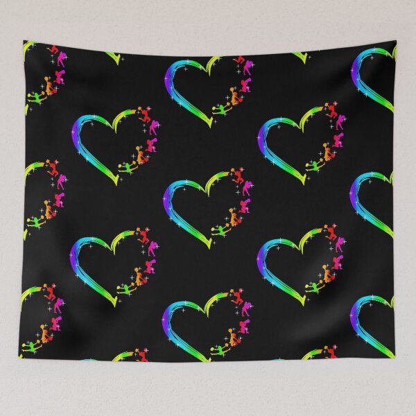 Item preview, Gradient Heart Cheerleading designed and sold by LittleFunky79.