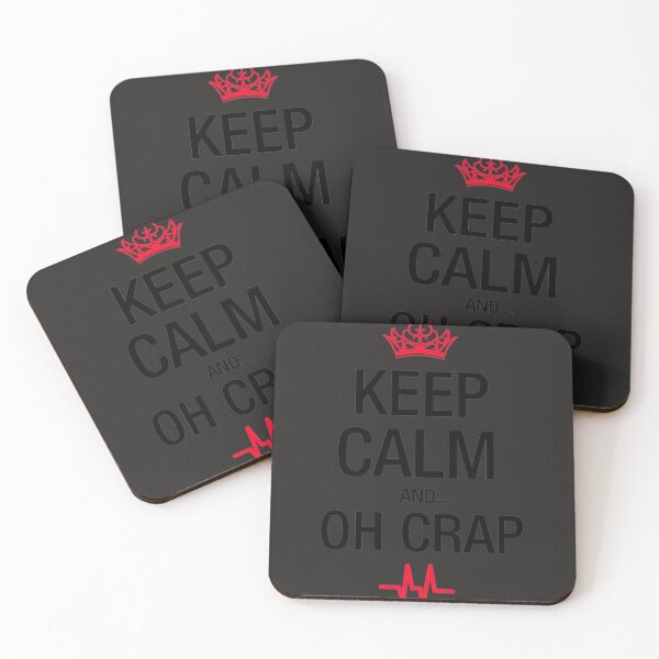 Item preview, Keep Calm And Oh Crap Shirt Funny Nurse Shirt Essential designed and sold by ThomasDietze.