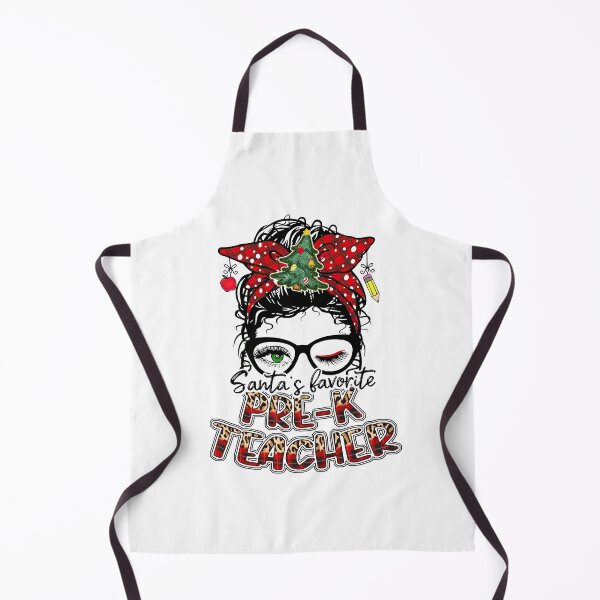 Item preview, Messy Bun Pre-K Teacher Christmas designed and sold by ChuckyStore79.