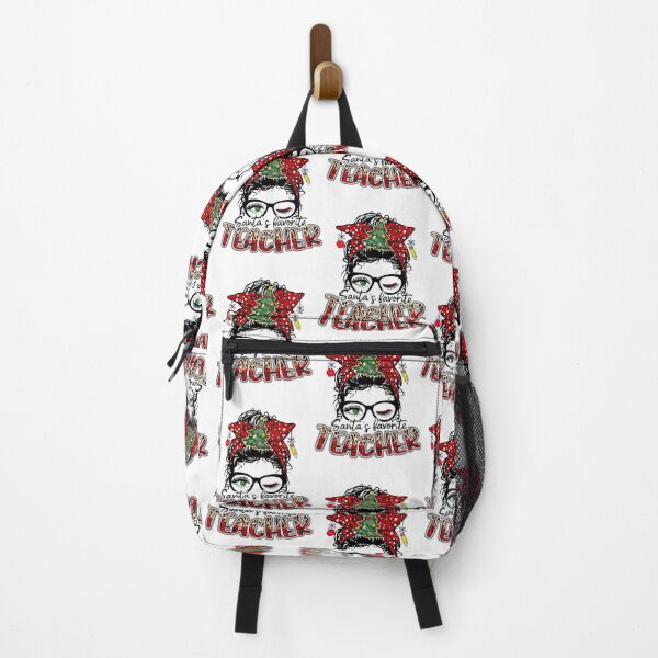 Item preview, Messy Bun Teacher Christmas designed and sold by ChuckyStore79.