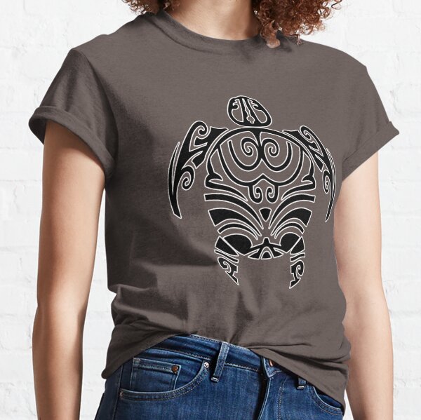 maori turtle turtle tribal tattoo Classic T-Shirt