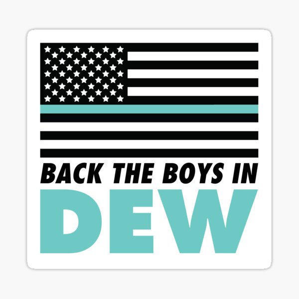Item preview, Back the Boys in Dew designed and sold by Gustofwind.