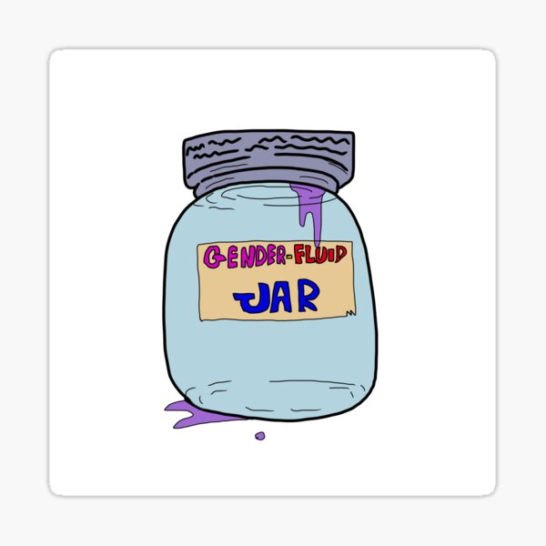 Item preview, The gender fluid jar  designed and sold by Heccinoof.