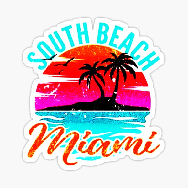 Item preview, South Beach Miami Florida designed and sold by juicylogo699.
