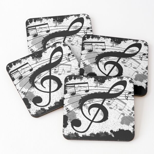 Item preview, Music Note Dirty Background designed and sold by LittleFunky79.