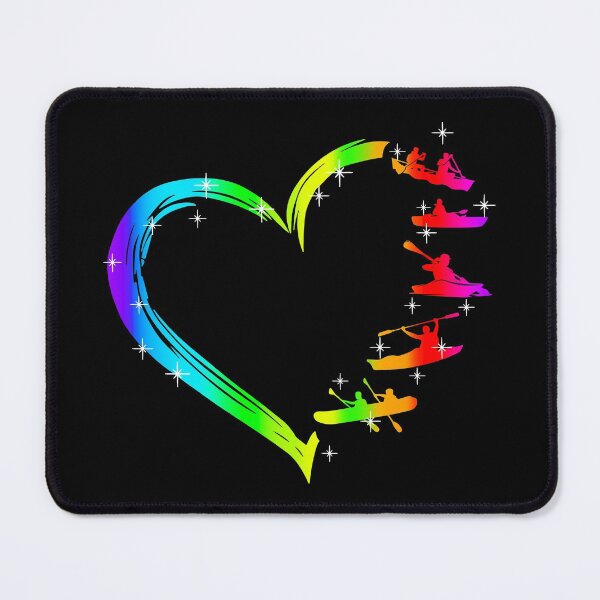 Item preview, Canoeing Heart Rainbow designed and sold by ChuckyStore79.