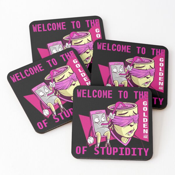 Item preview, Welcome To The Golden Age Of Stupidity designed and sold by ExplodingDeer.