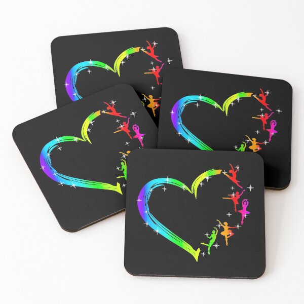 Item preview, Dancing Heart Rainbow designed and sold by ChuckyStore79.