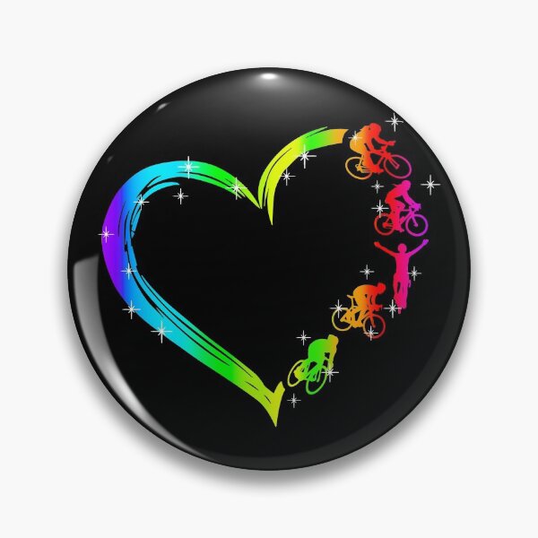 Item preview, Cycling Heart Rainbow designed and sold by ChuckyStore79.