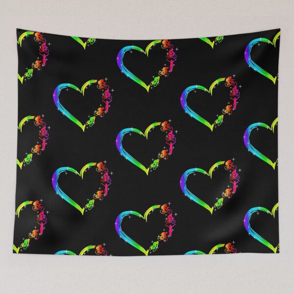 Item preview, Cycling Heart Rainbow designed and sold by ChuckyStore79.