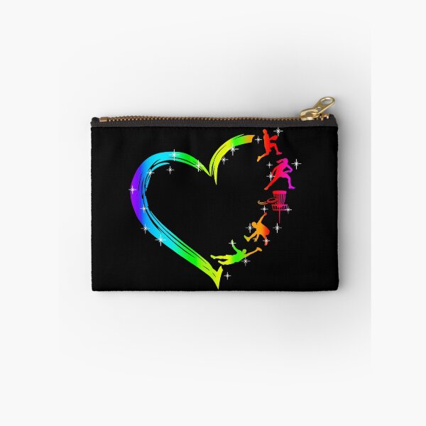 Item preview, Disc Golf Heart Rainbow designed and sold by ChuckyStore79.