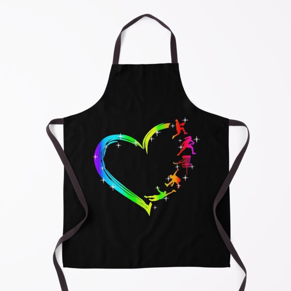 Item preview, Disc Golf Heart Rainbow designed and sold by ChuckyStore79.