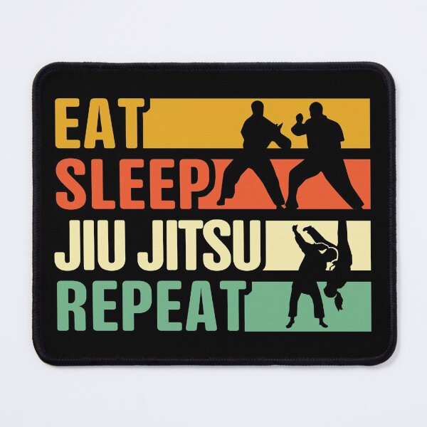 Item preview, Eat Sleep Jiu Jitsu Repeat designed and sold by thanhmaidesign.