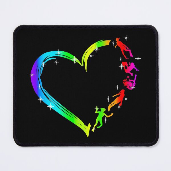 Item preview, Diving Heart Rainbow designed and sold by ChuckyStore79.