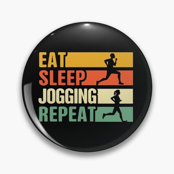 Item preview, Eat Sleep Jogging Repeat designed and sold by thanhmaidesign.