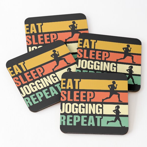 Item preview, Eat Sleep Jogging Repeat designed and sold by thanhmaidesign.