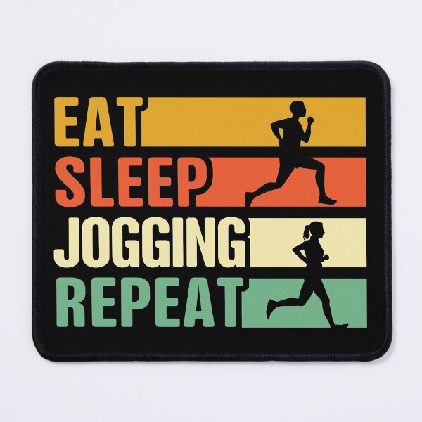 Item preview, Eat Sleep Jogging Repeat designed and sold by thanhmaidesign.