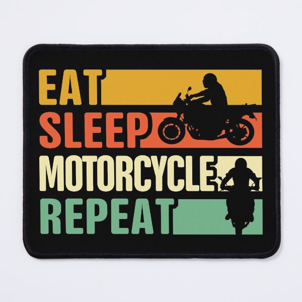 Item preview, Eat Sleep Motorcycle Repeat designed and sold by thanhmaidesign.