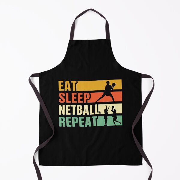 Item preview, Eat Sleep Netball Repeat designed and sold by thanhmaidesign.