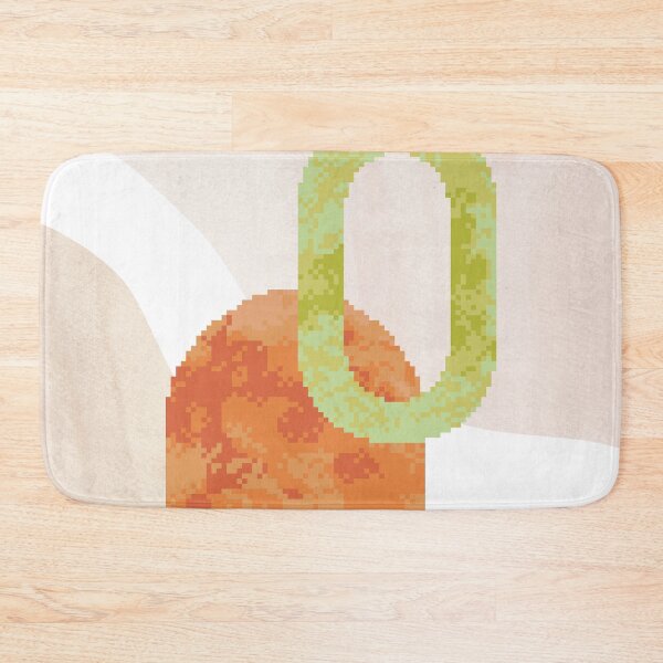 Item preview, Mid century shapes, pixel art designed and sold by WhalesWay.