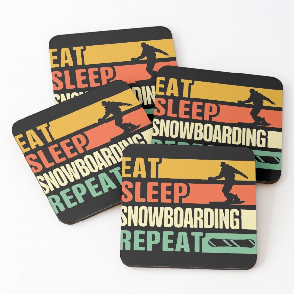 Item preview, Eat Sleep Snowboarding Repeat designed and sold by thanhmaidesign.