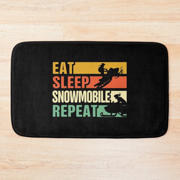 Item preview, Eat Sleep Snowmobile Repeat designed and sold by thanhmaidesign.