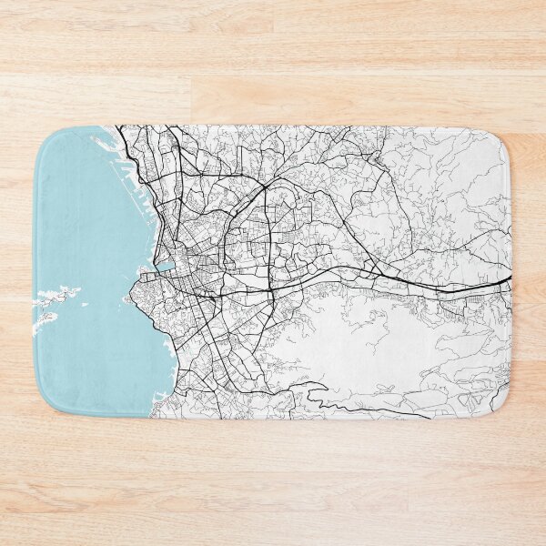 Item preview, Marseille City Map of France - Circle designed and sold by deMAP.