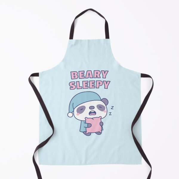 Item preview, Cute Yawning Panda Beary Sleepy Pun designed and sold by rustydoodle.