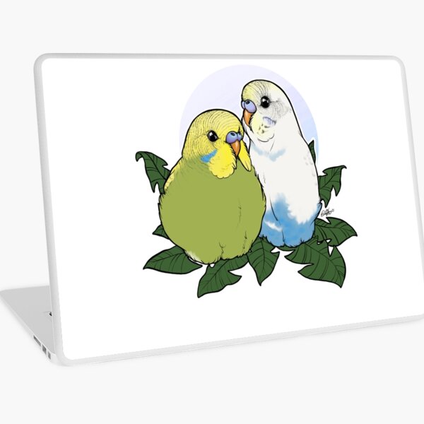 Budgie Brothers Laptop Skin