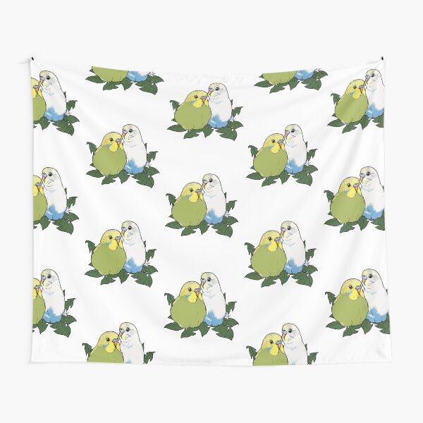 Budgie Brothers Tapestry
