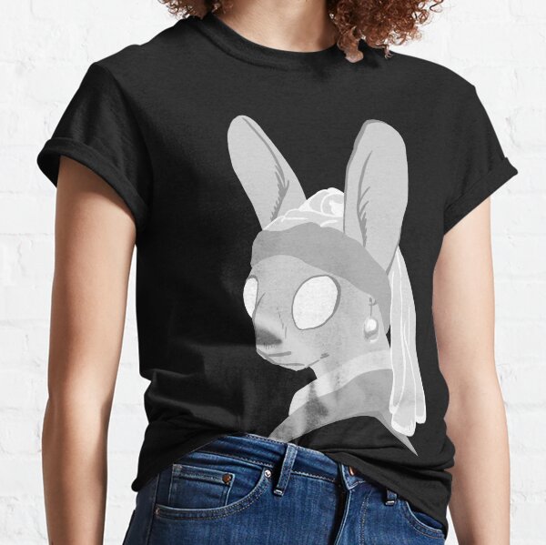 Bunny with a Pearl Earring Classic T-Shirt