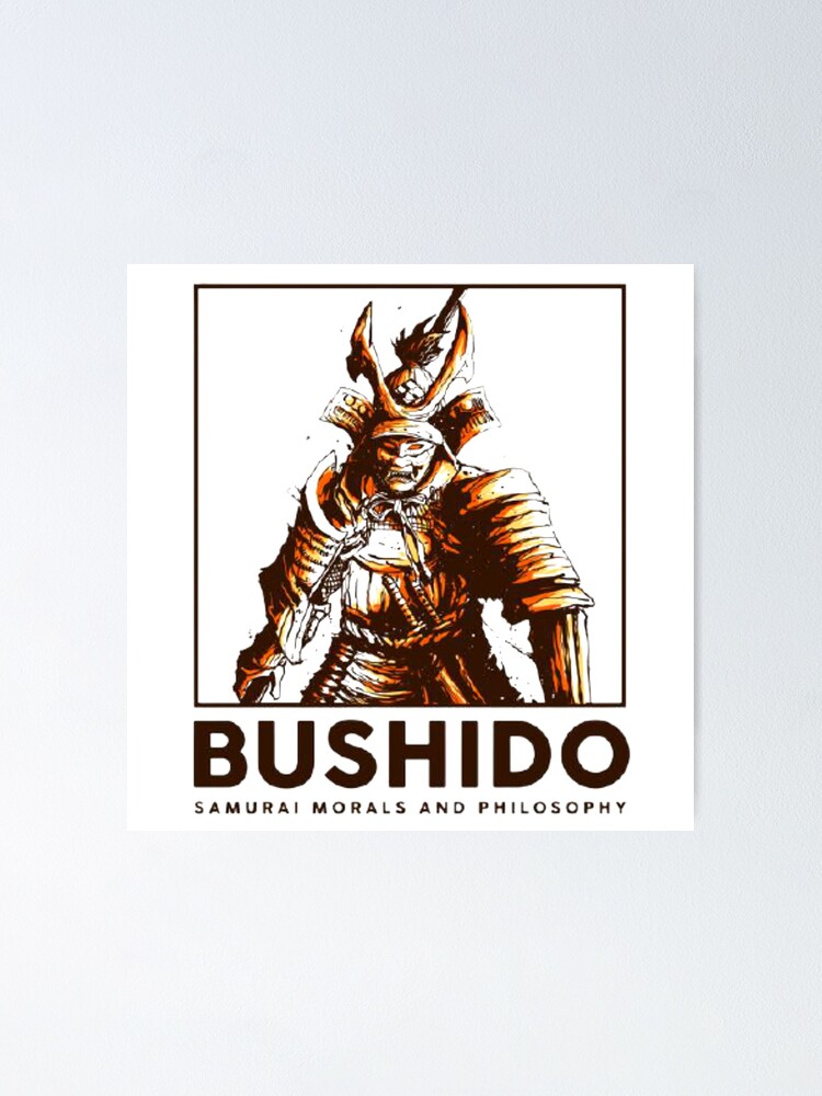 Póster «Bushido Samurai Moral y Filosofía» de RightStore | Redbubble